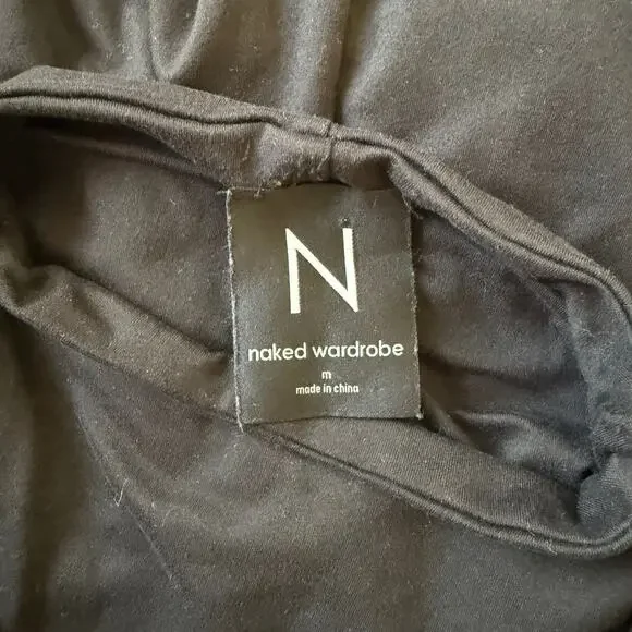 Naked Wardrobe Black Maxi dress Medium - Picture 6 of 9